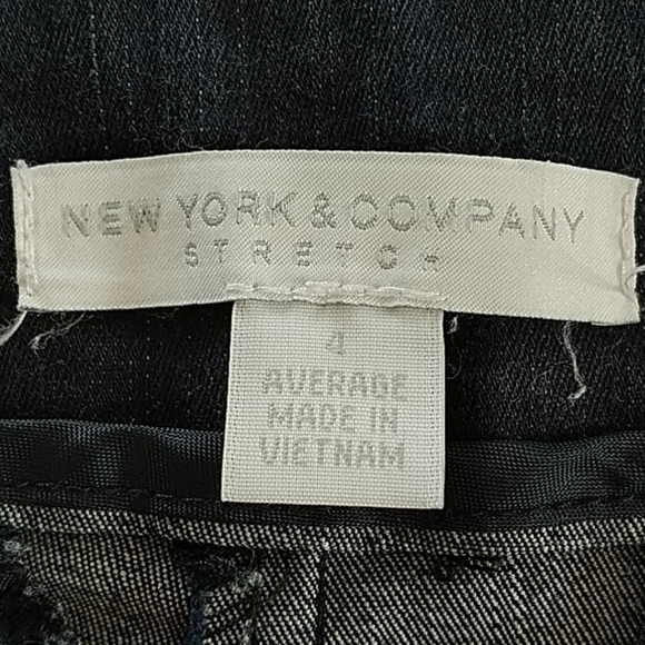 New York & Company Stretch Jeans, Sz 4 - Picture 3 of 9
